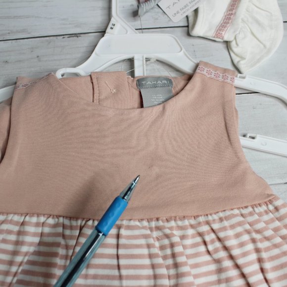 Tahari Baby Girl Tops Capri Leggings Size 18 Months Mix Match Sets Lot - Picture 6 of 14